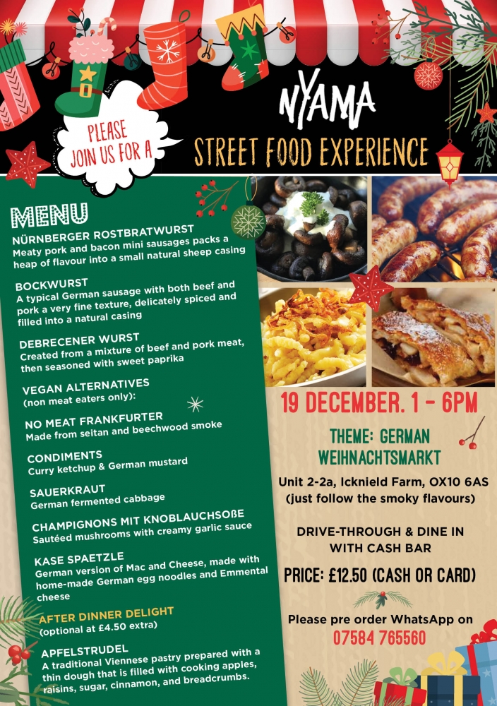 Street Food Experience - Week 11: German Weihnachtsmarkt