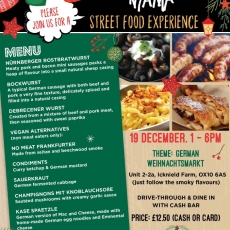 Street Food Experience - Week 11: German Weihnachtsmarkt