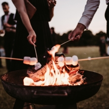 S'mores creates a great outdoor vibe
