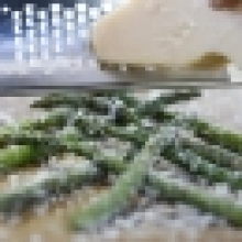 Wedding Reception Catering Canapes Asparagus from the BBQ